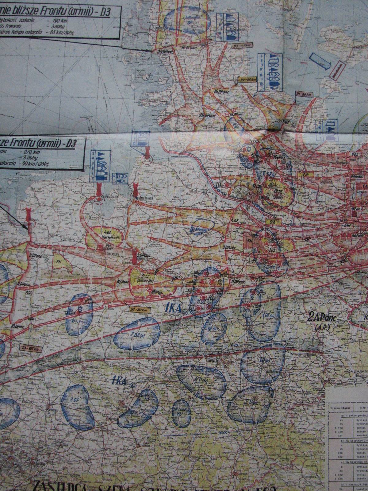 Секретни планове на Варшавския договор за достигането на Париж на 6-тия ден от настъплението